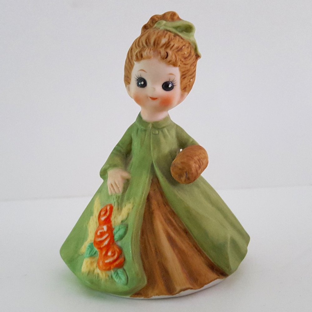 George Good Corporation Birthday Girl Porcelain Figurine 1970's